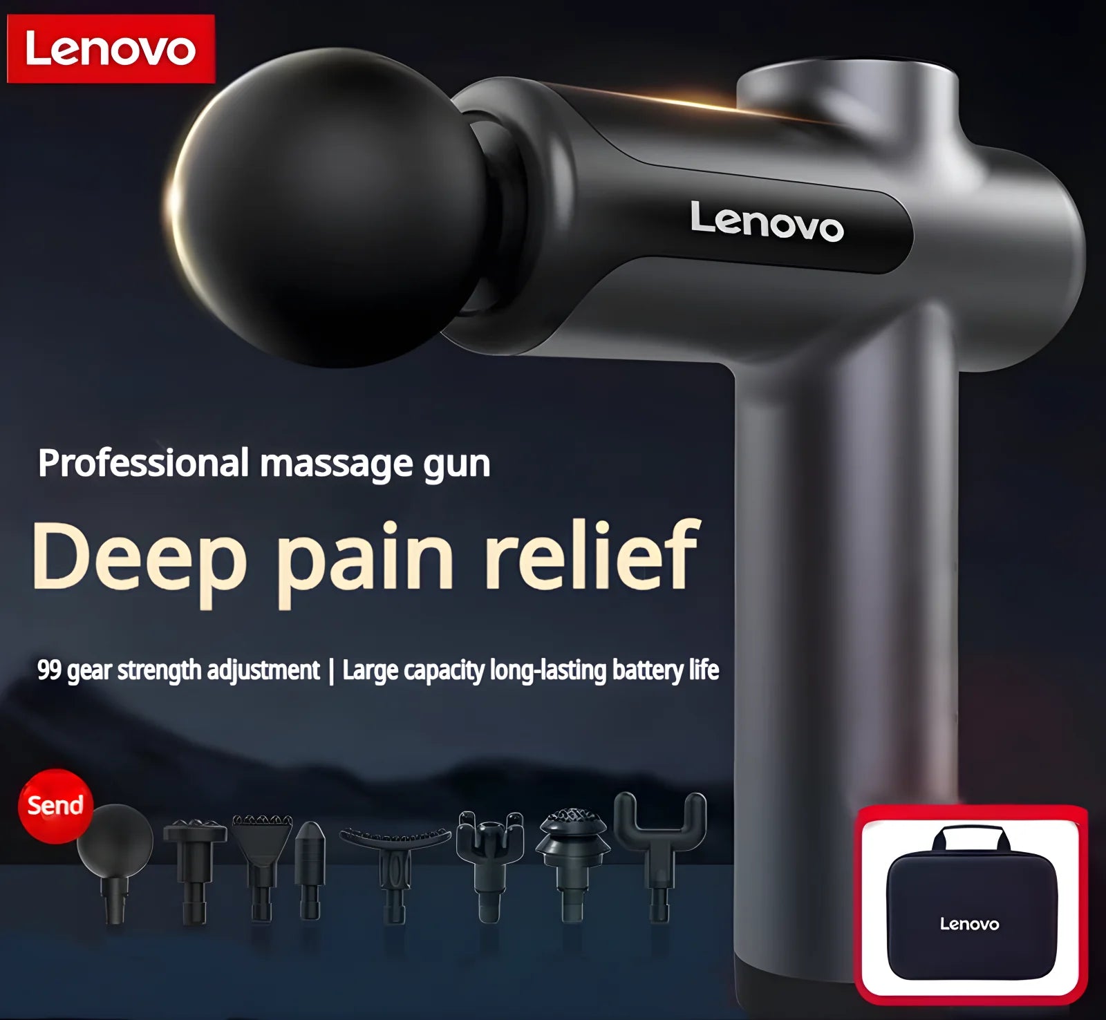 Lenovo Fascia Gun Massager – N2/N3 Series
